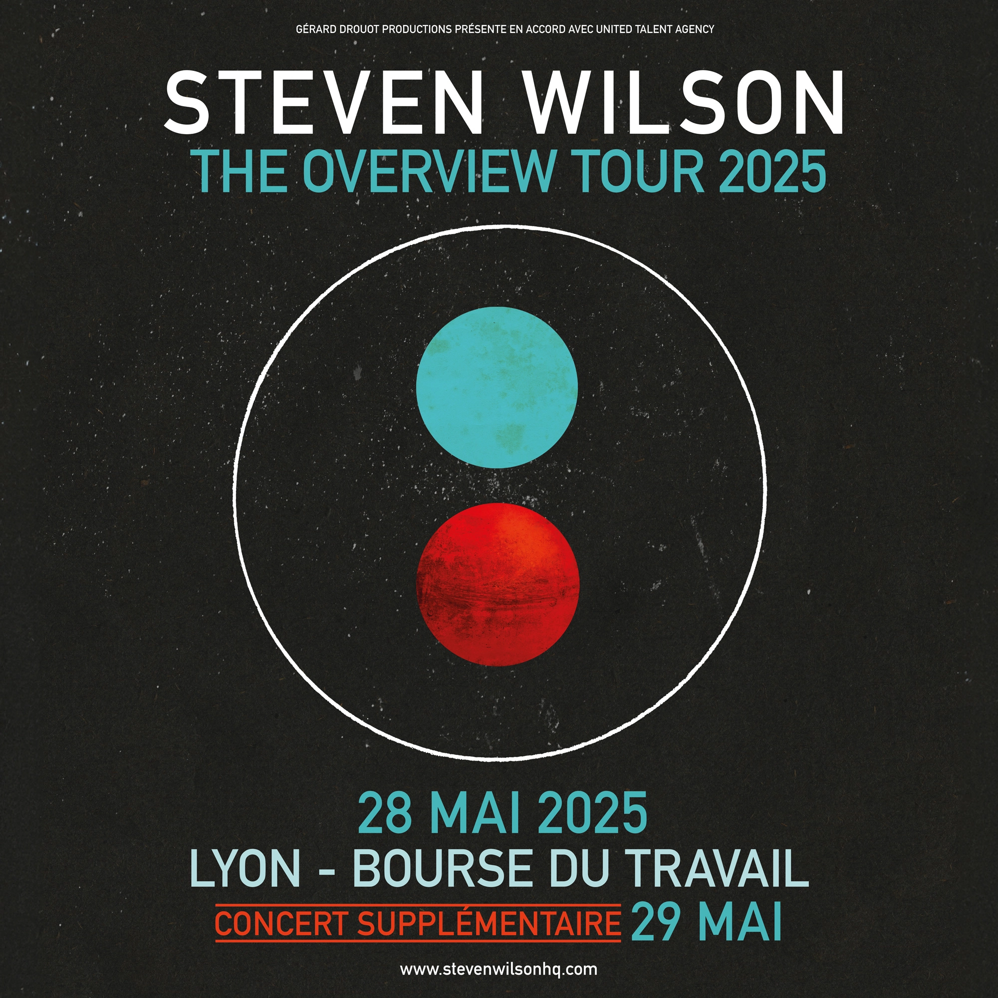 Billets Steven Wilson (Bourse du Travail - Lyon)