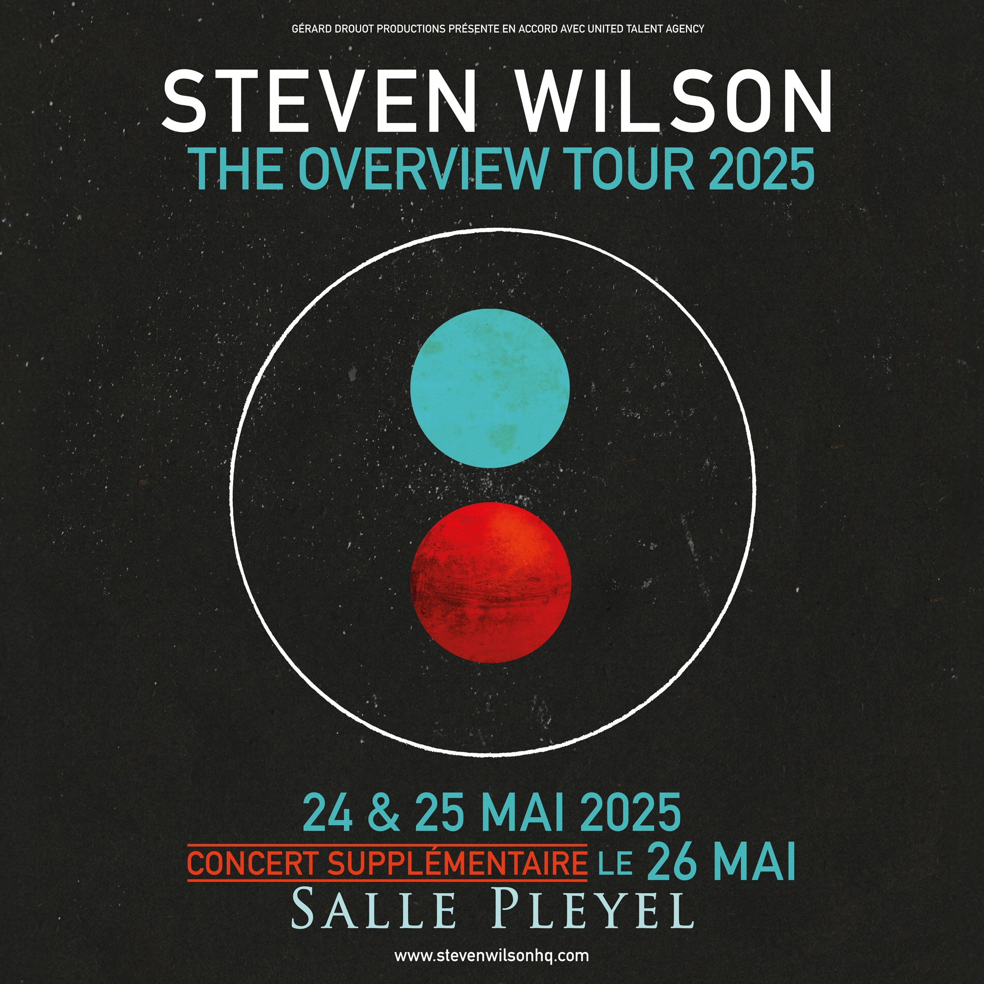 Billets Steven Wilson (Salle Pleyel - Paris)