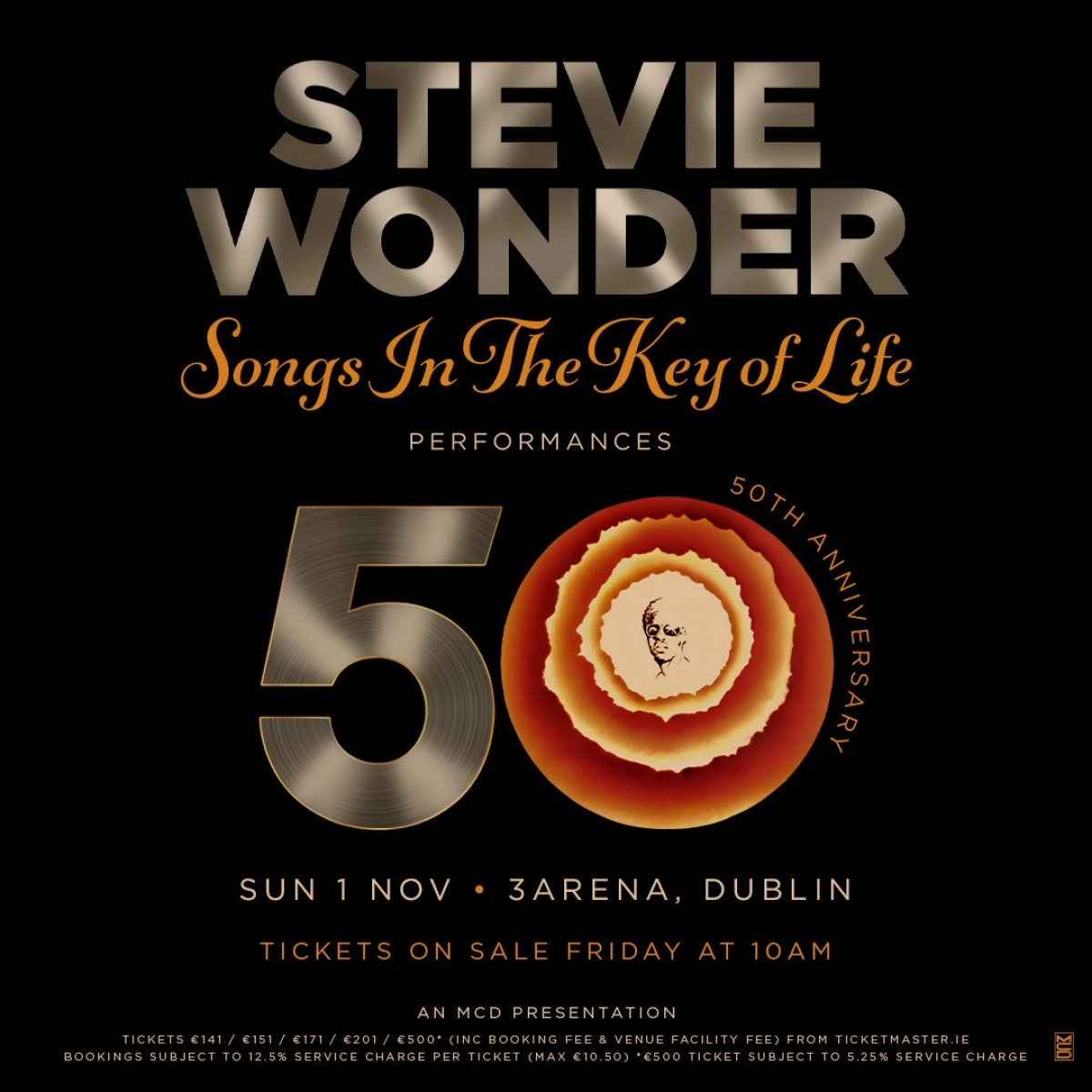 Billets Stevie Wonder (3Arena Dublin - Dublin)