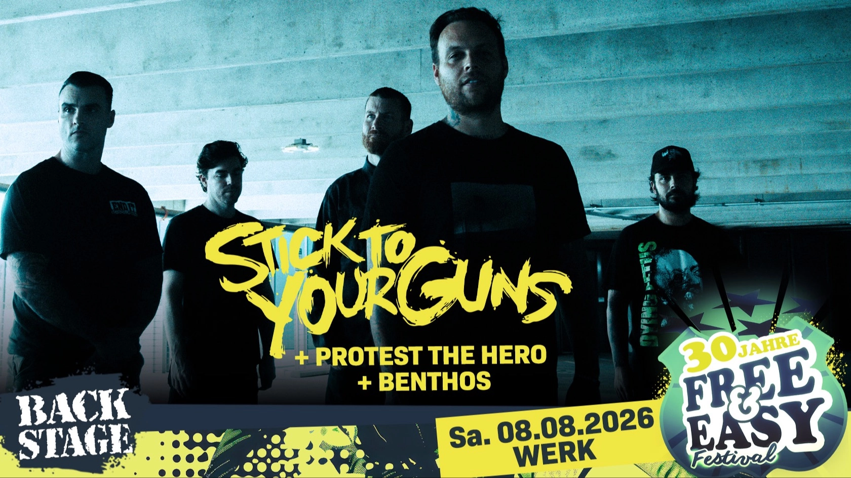 Billets Stick To Your Guns (Backstage Werk - Munich)