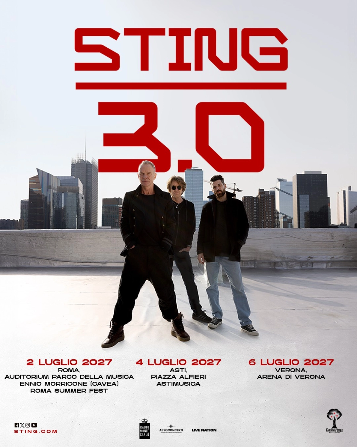 Billets Sting (Arena di Verona - Vérone)