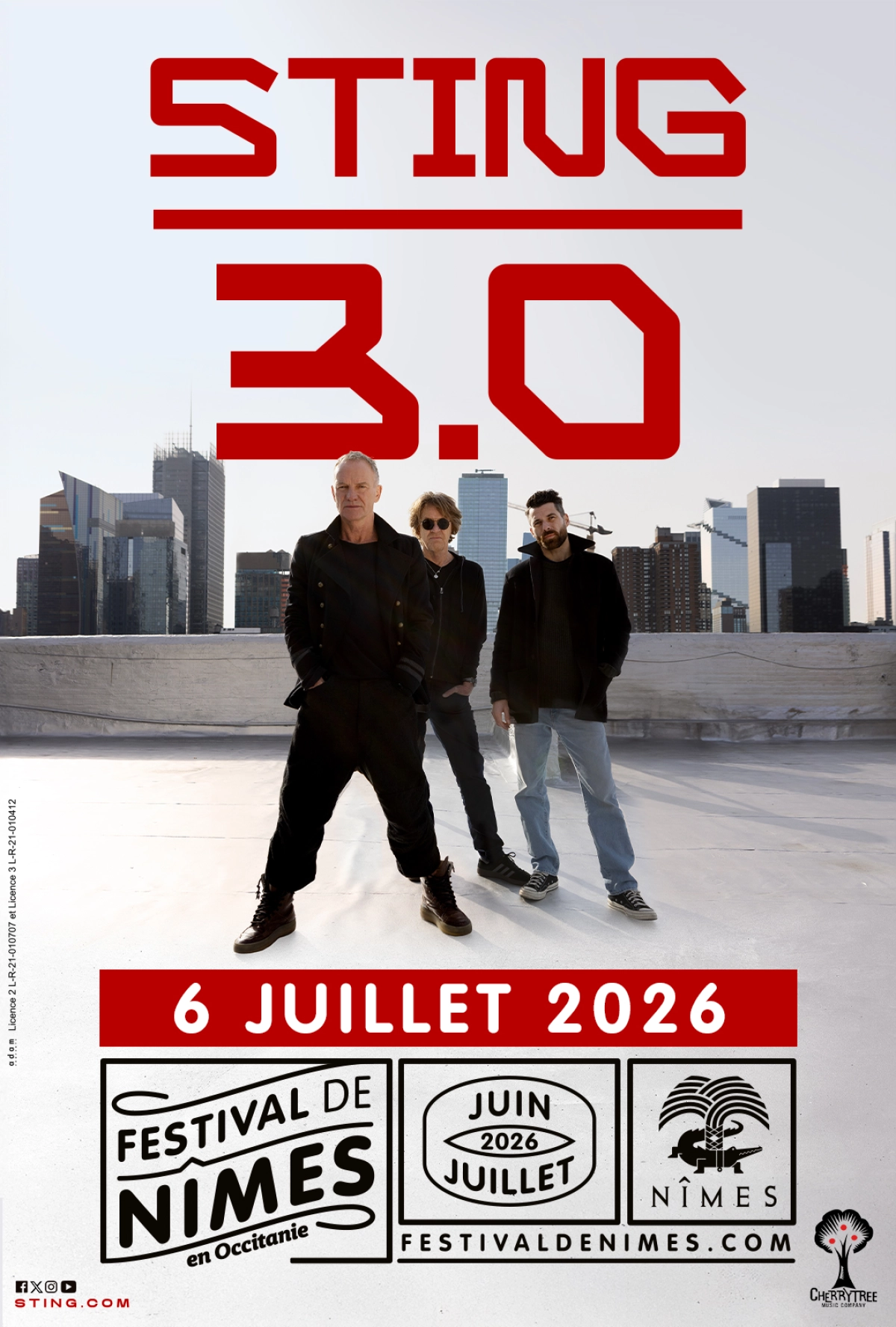 Billets Sting (Arenes de Nimes - Nimes)