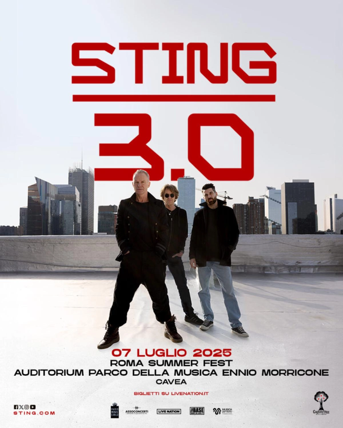 Billets Sting (Cavea Auditorium Parco della Musica - Rome)