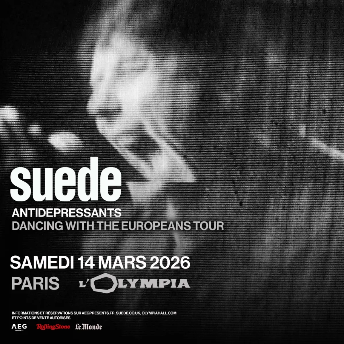 Billets Suede (Olympia - Paris)