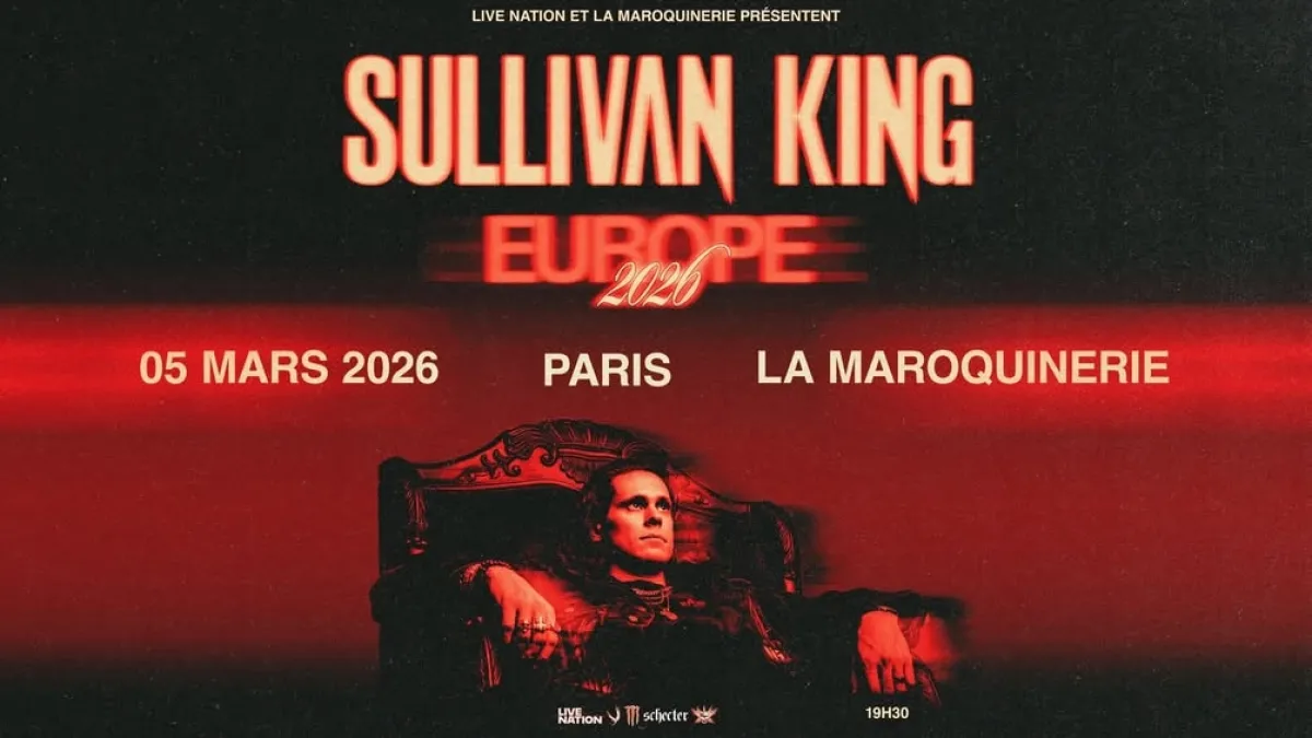 Billets Sullivan King (La Maroquinerie - Paris)