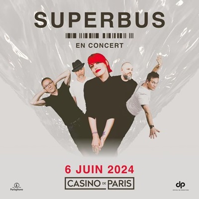 Superbus en Casino de Paris Tickets
