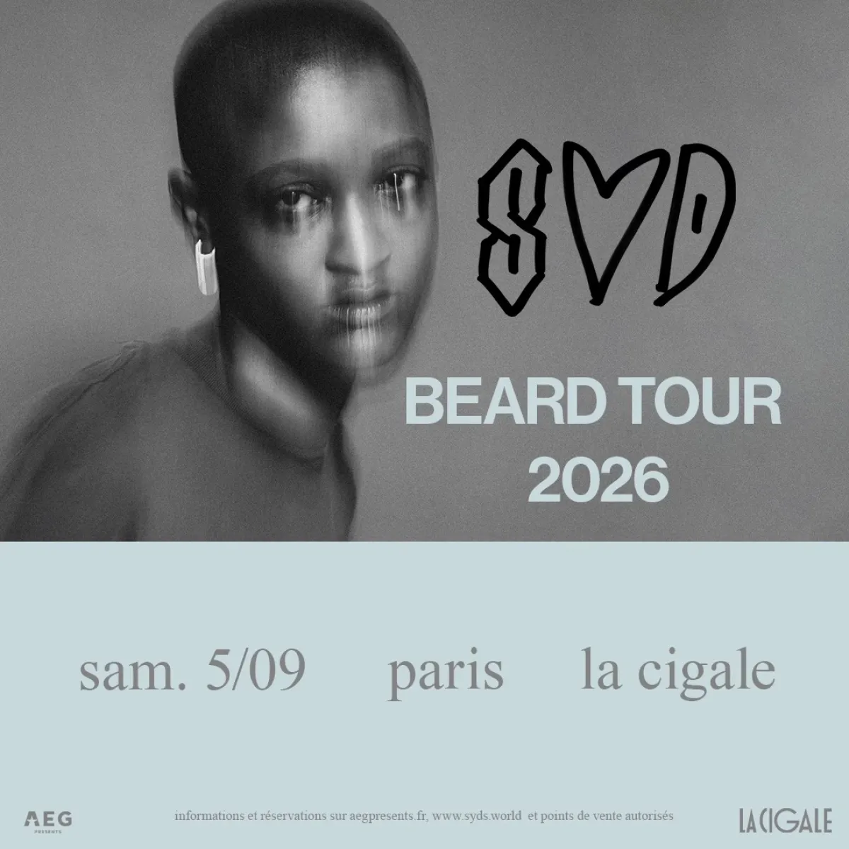 Billets Syd (La Cigale - Paris)