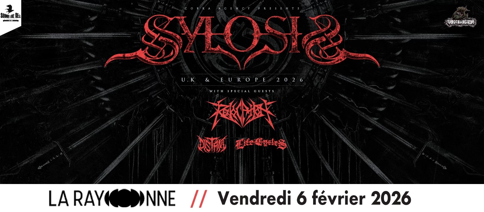 Billets Sylosis - Revocation - Distant - Life Cycles (La Rayonne - Villeurbanne)