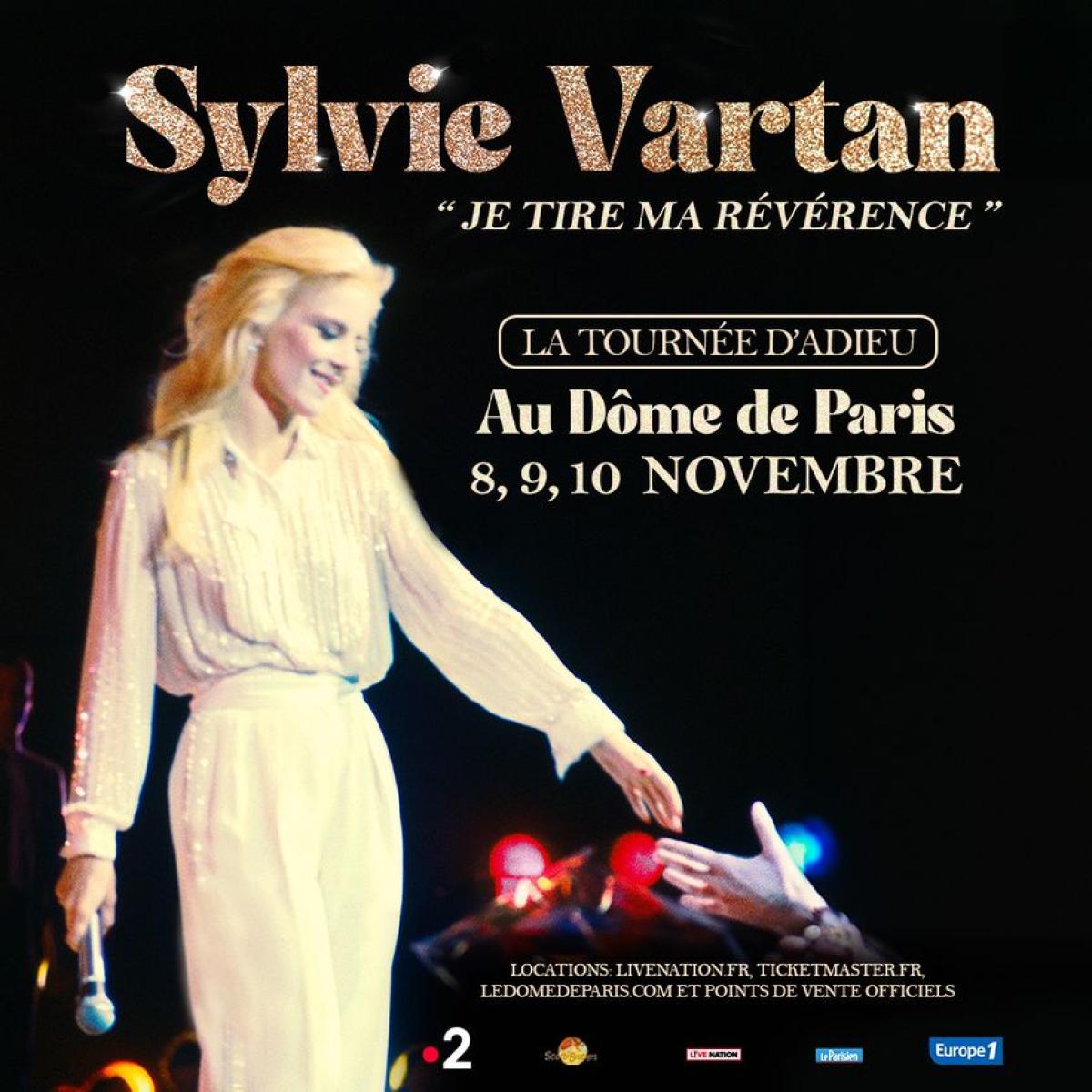 Billets Sylvie Vartan (Palais des Sports - Dome de Paris - Paris)