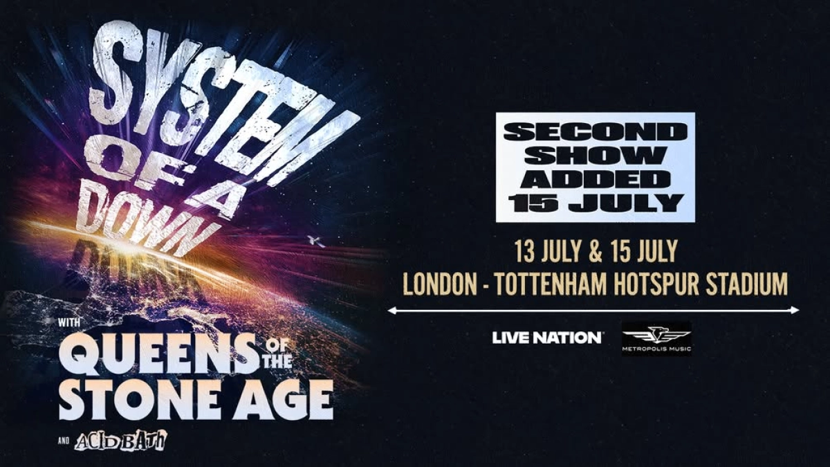 Billets System of a Down (Tottenham Hotspur Stadium - Londres)