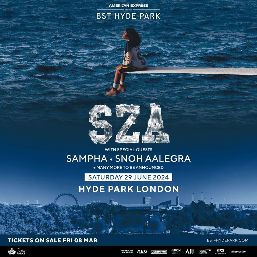 SZA al Hyde Park Tickets