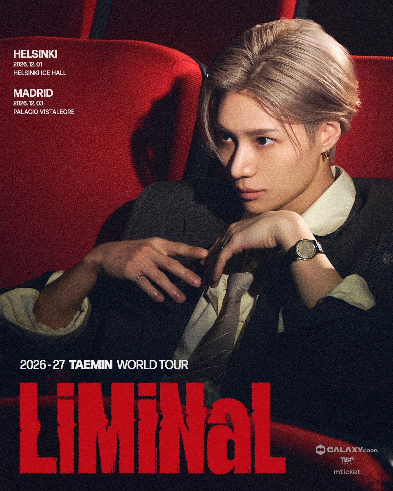 Taemin en Palacio Vistalegre Tickets