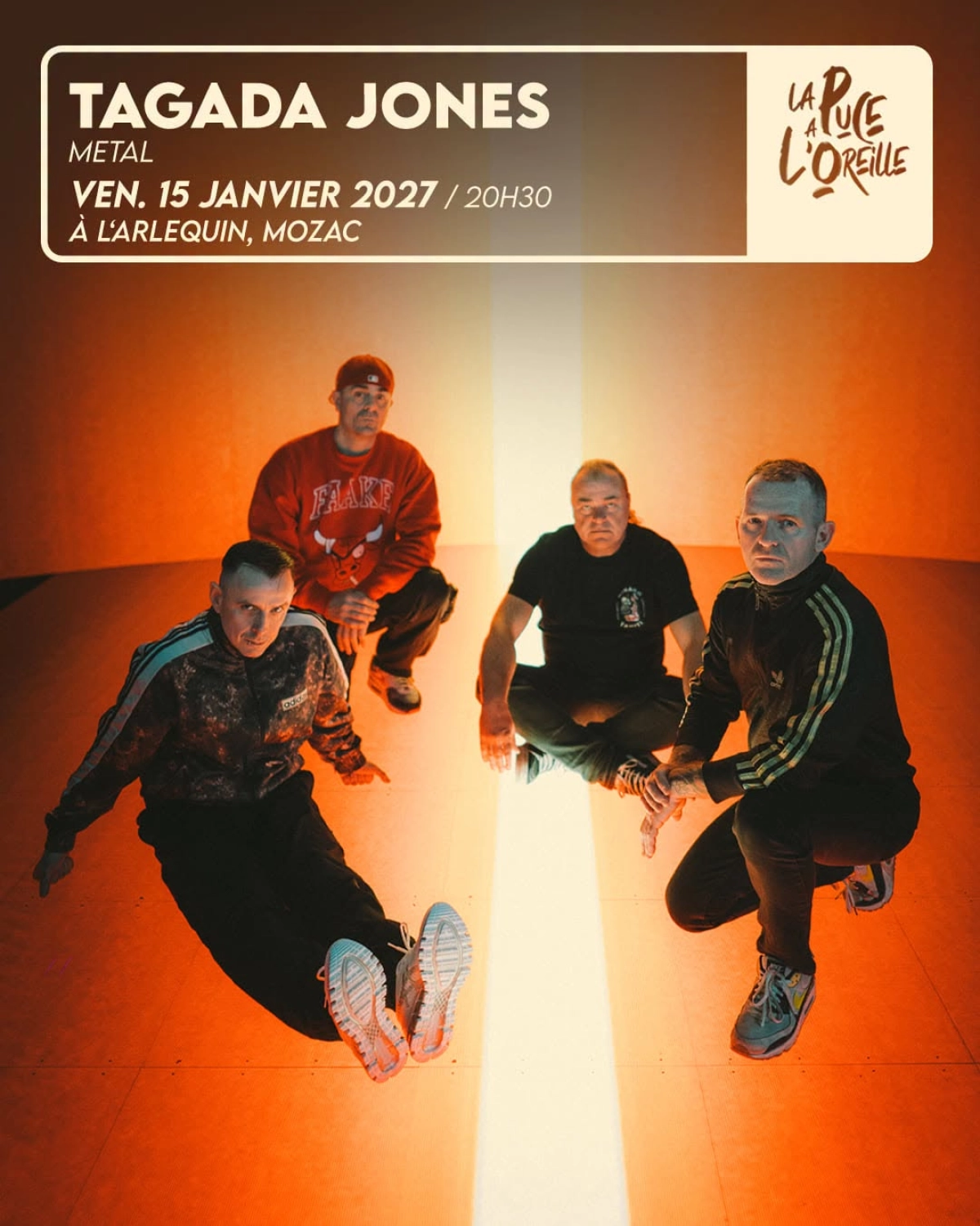 Tagada Jones en L'Arlequin Mozac Tickets