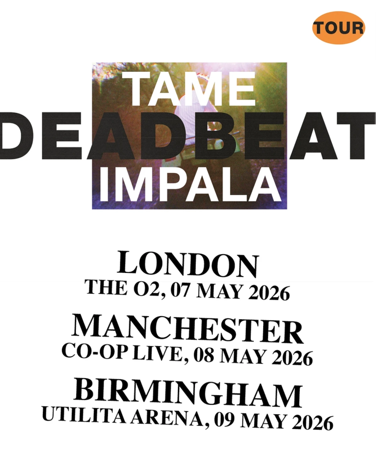Billets Tame Impala (Co-op Live - Manchester)