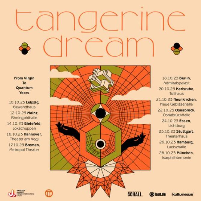 Billets Tangerine Dream From Virgin To Quantum Years 2023