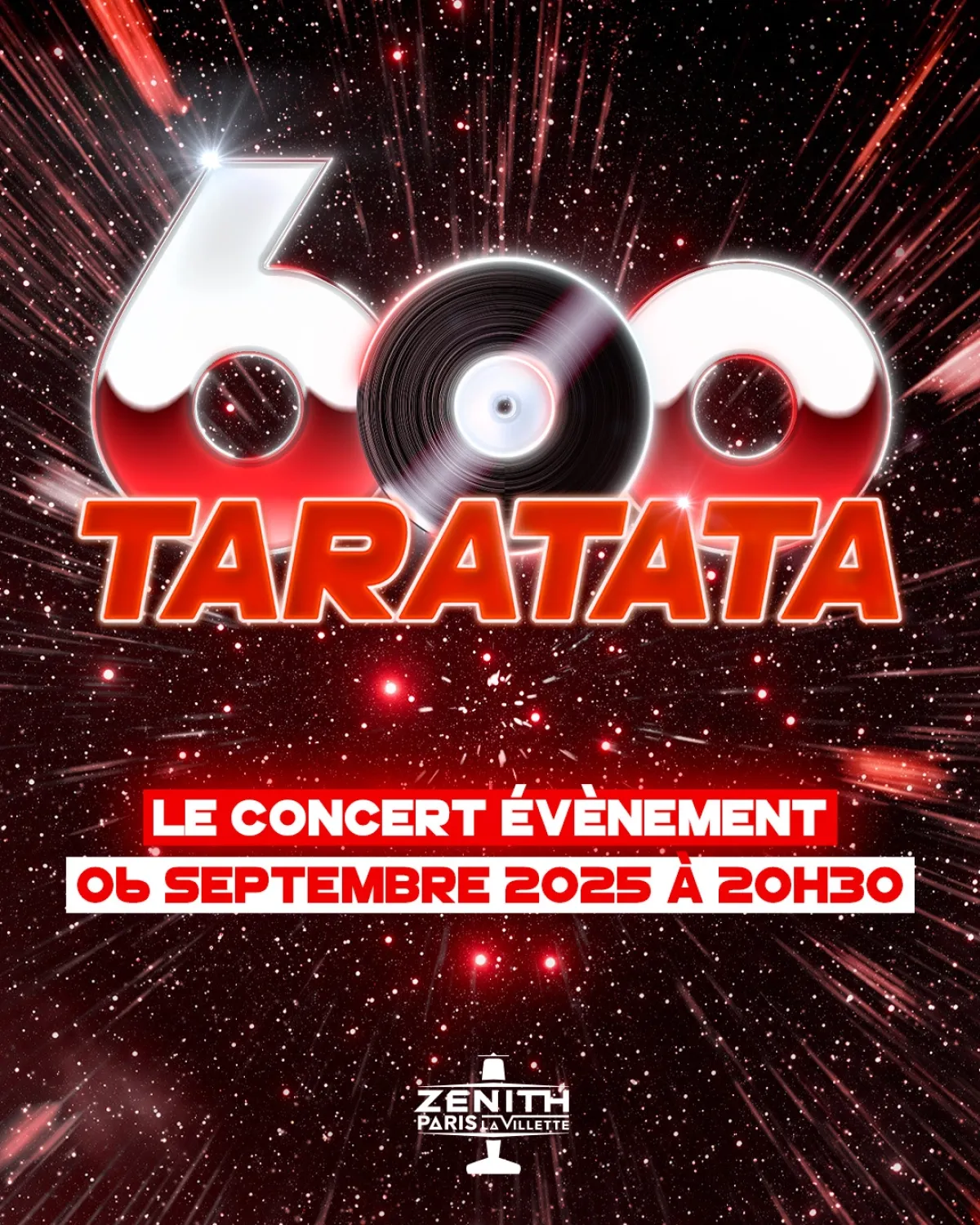 Billets Taratata (Zenith Paris - Paris)