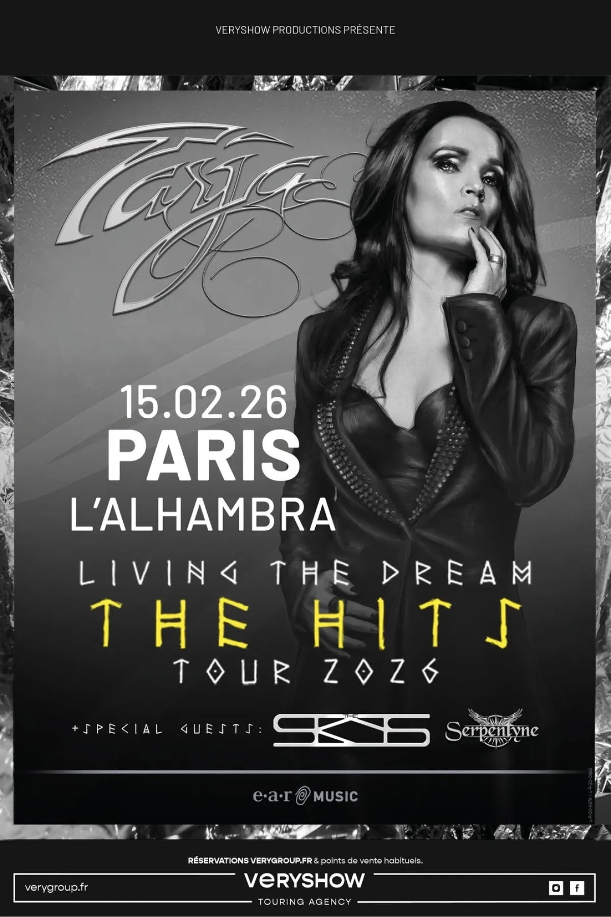 Tarja en Alhambra Tickets