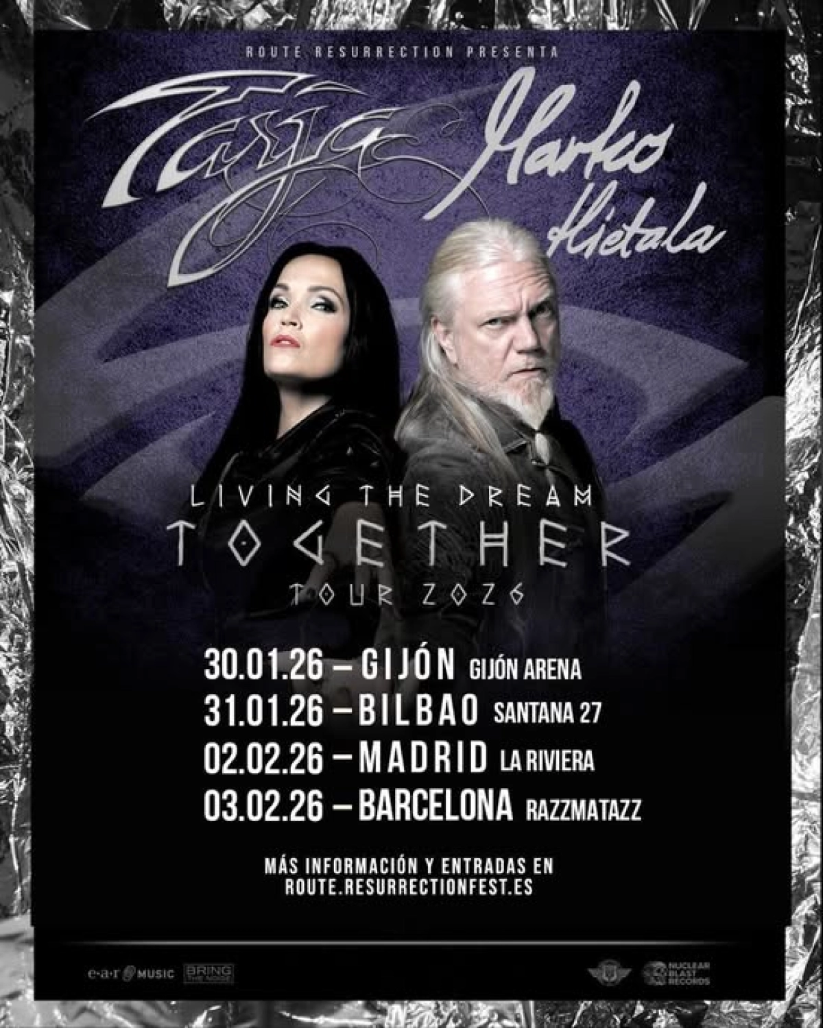 Tarja Turunen Bilbao at Sala Santana 27 Tickets