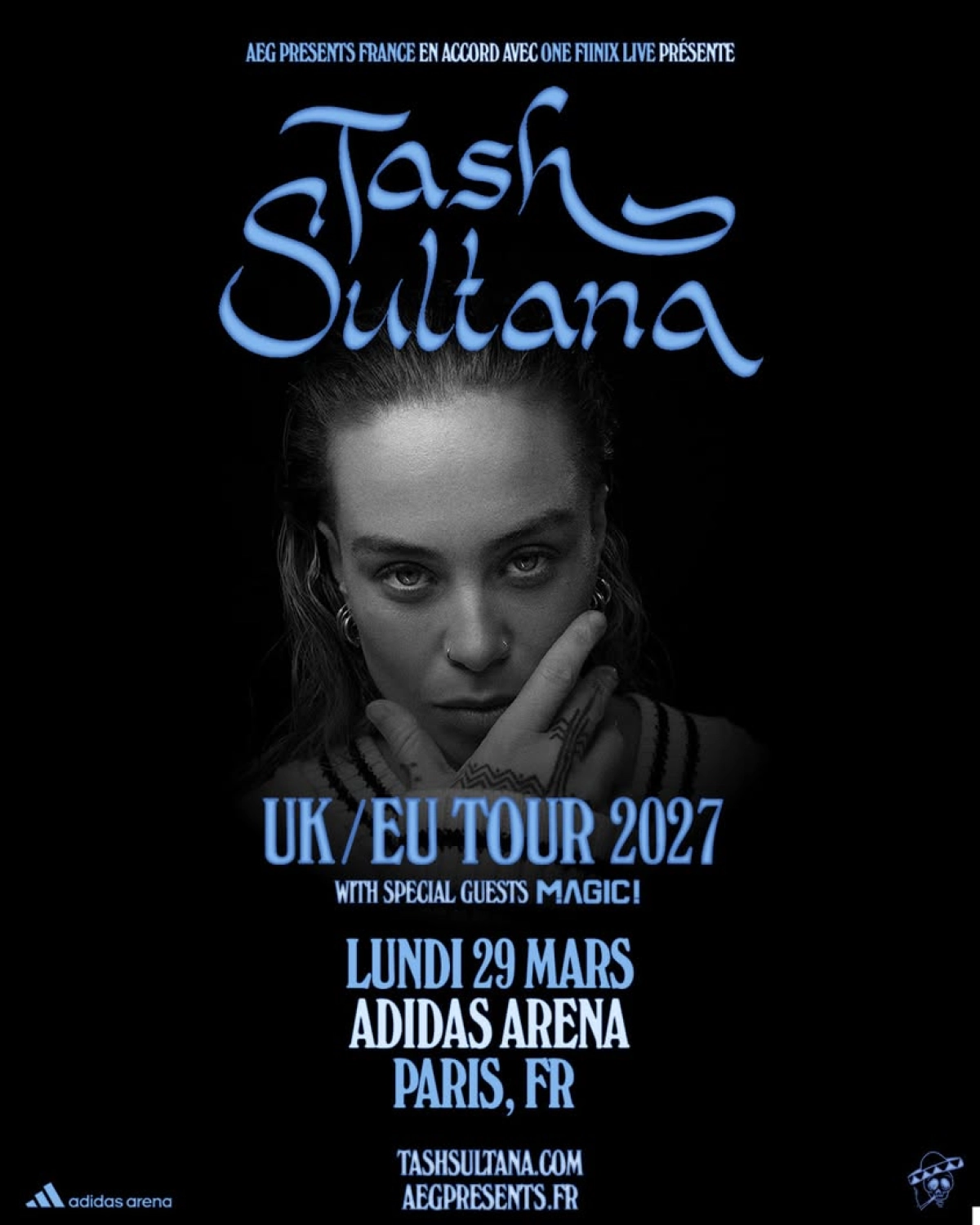 Billets Tash Sultana (Adidas Arena - Paris)