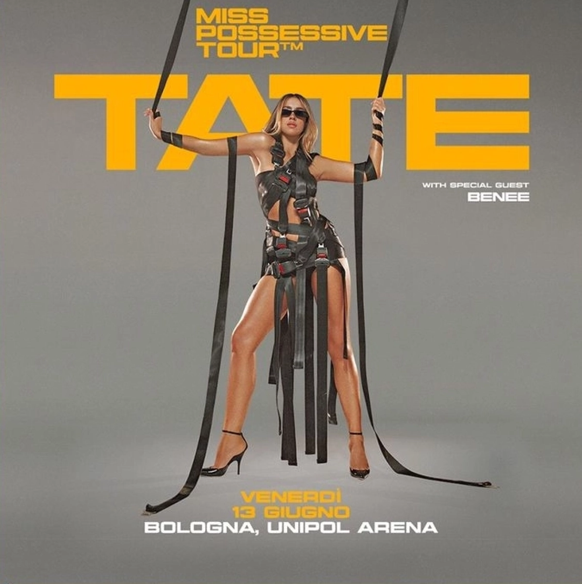 Billets Tate McRae (Unipol Arena - Bologne)