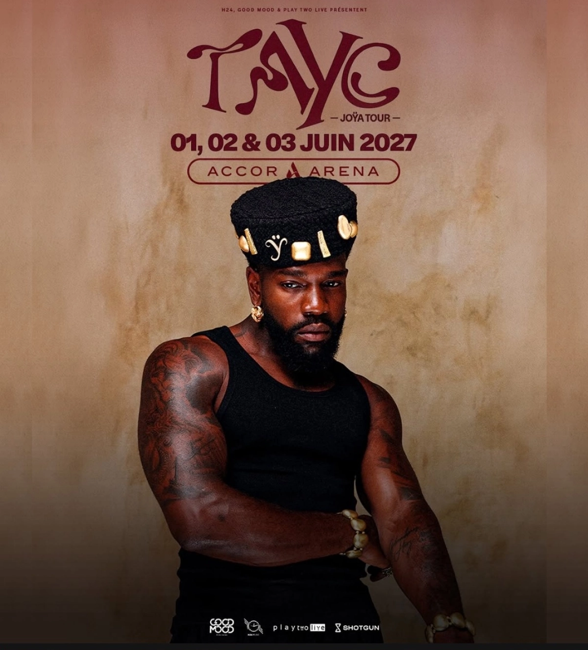 Tayc at Accor Arena Tickets