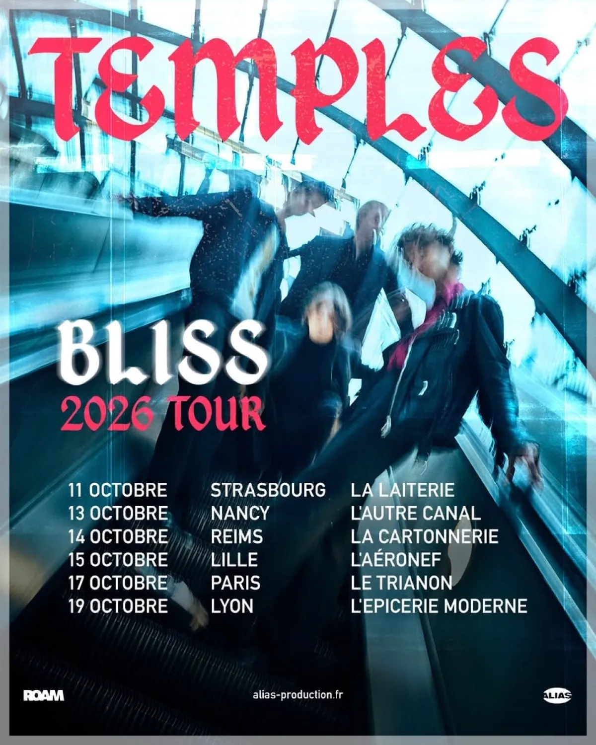 Billets Temples (Le Trianon - Paris)