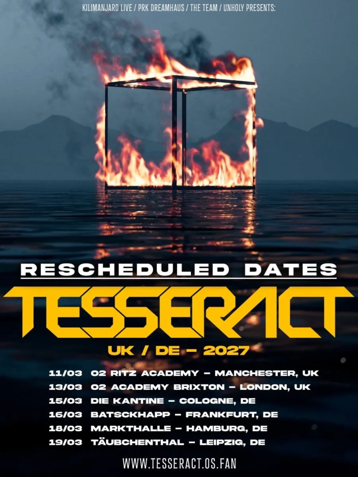 Billets TesseracT (O2 Academy Brixton - Londres)