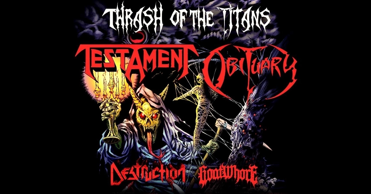 Billets Testament - Obituary - Destruction (Capitol Hannover - Hannovre)
