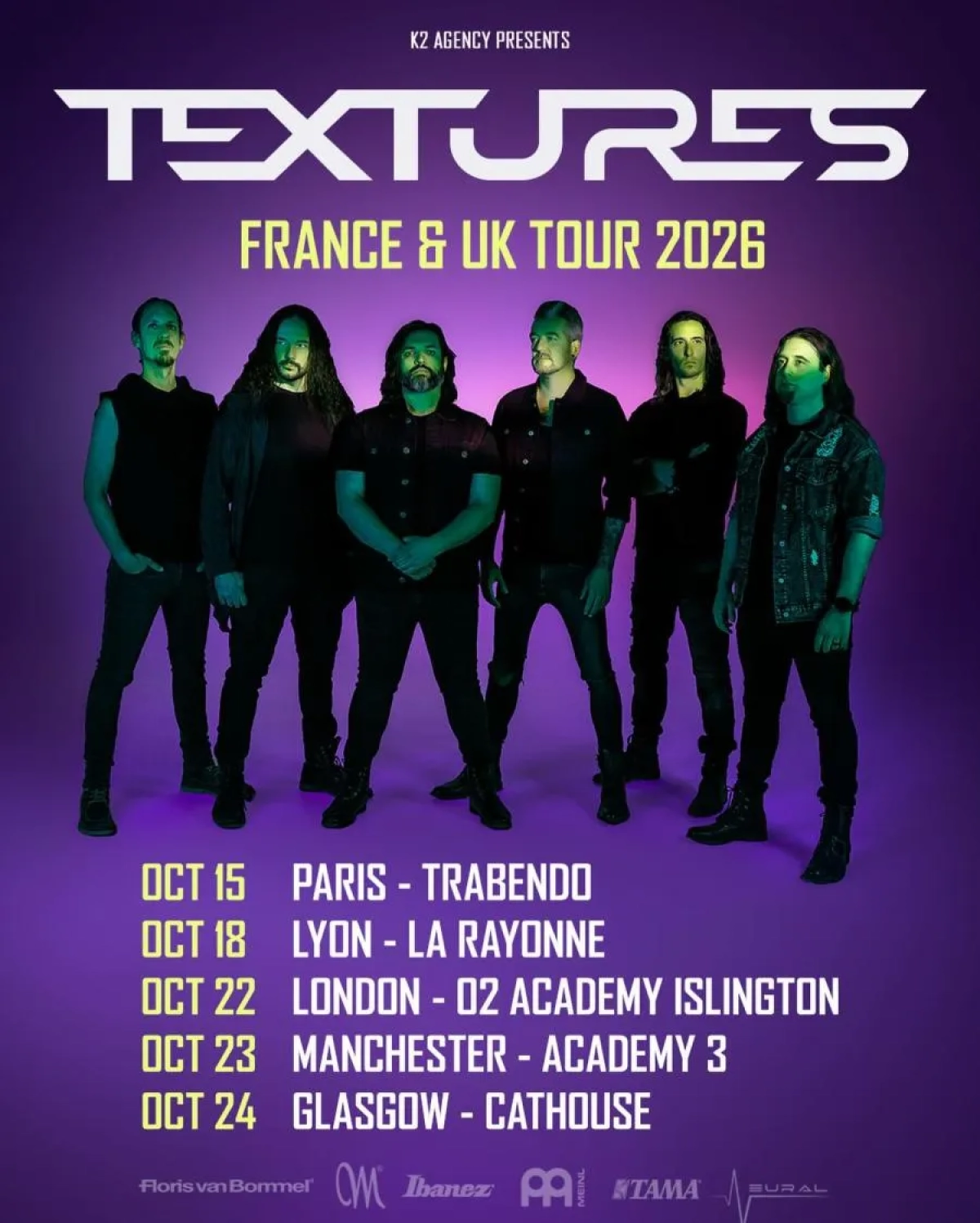 Textures en Le Trabendo Tickets