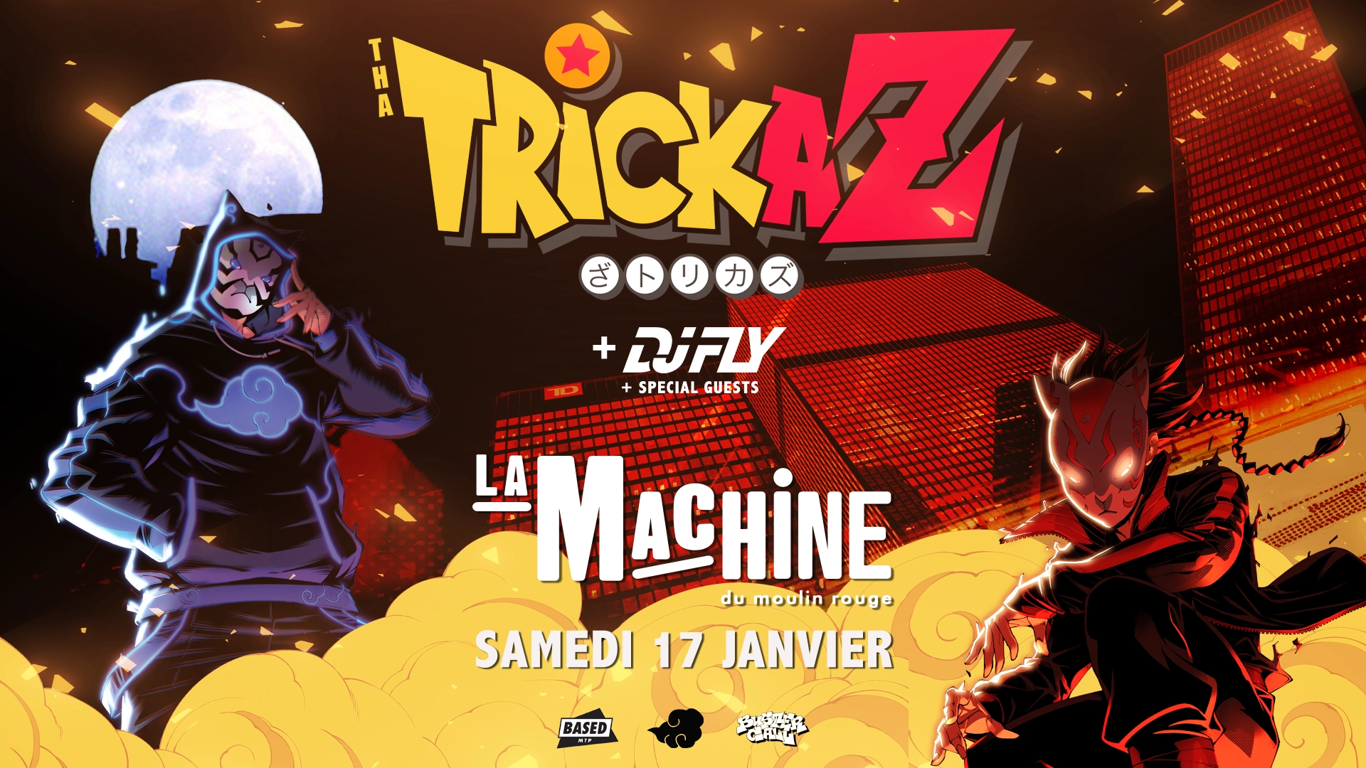 Billets Tha Trickaz (La Machine du Moulin Rouge - Paris)