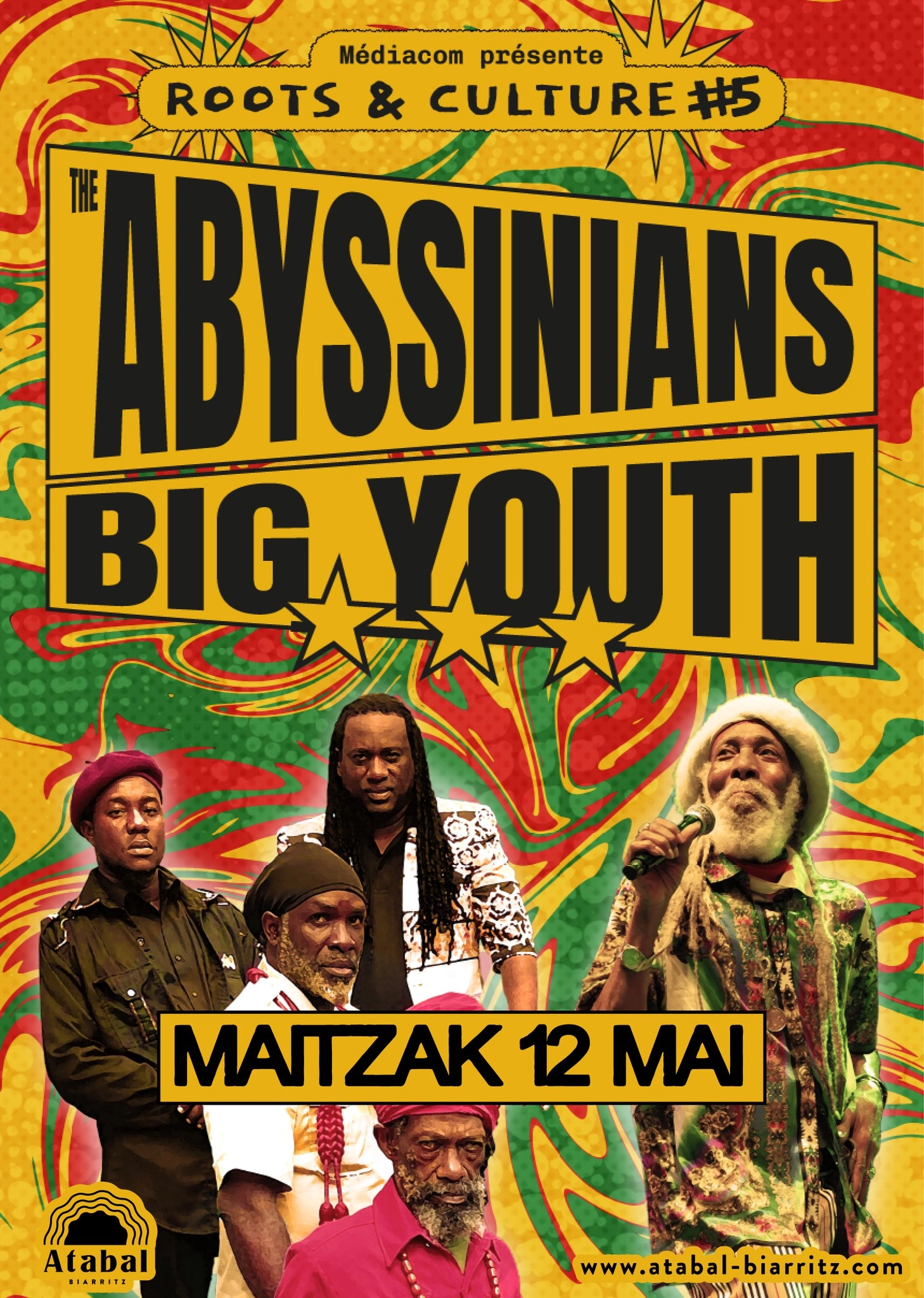 Billets The Abyssinians (Atabal - Biarritz)