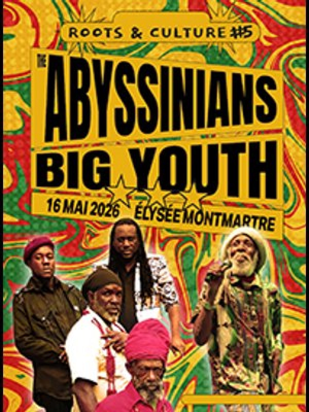 The Abyssinians - Big Youth at Elysee Montmartre Tickets