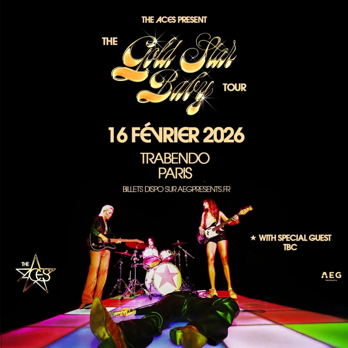 Billets The Aces (Le Trabendo - Paris)