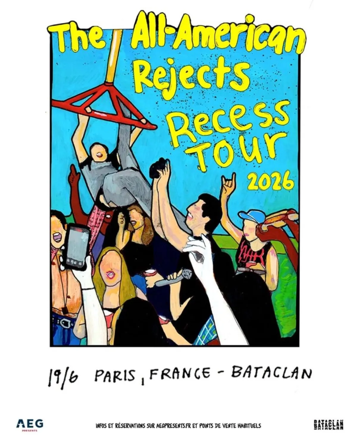 Billets The All-American Rejects (Bataclan - Paris)