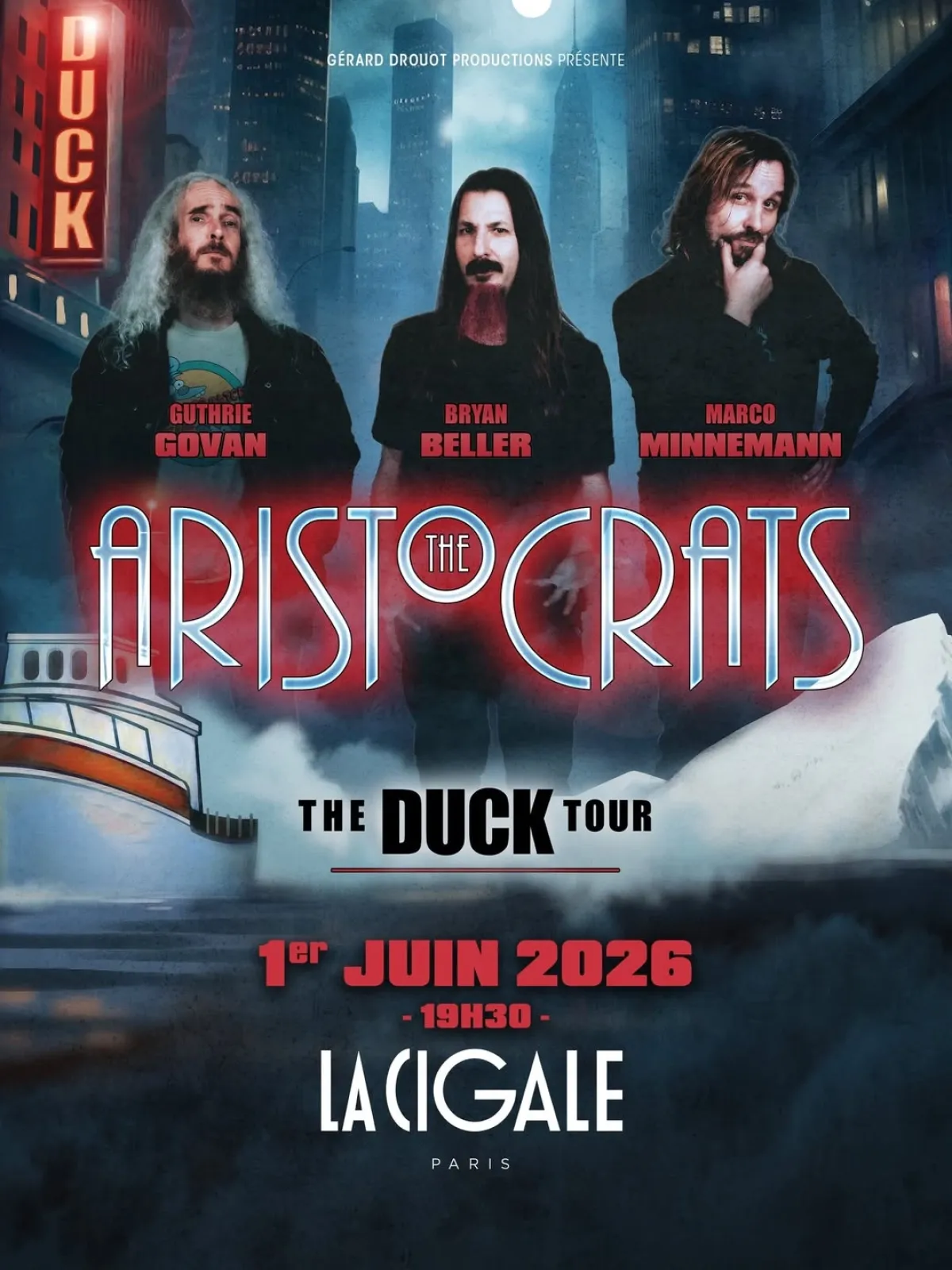 Billets The Aristocrats (La Cigale - Paris)