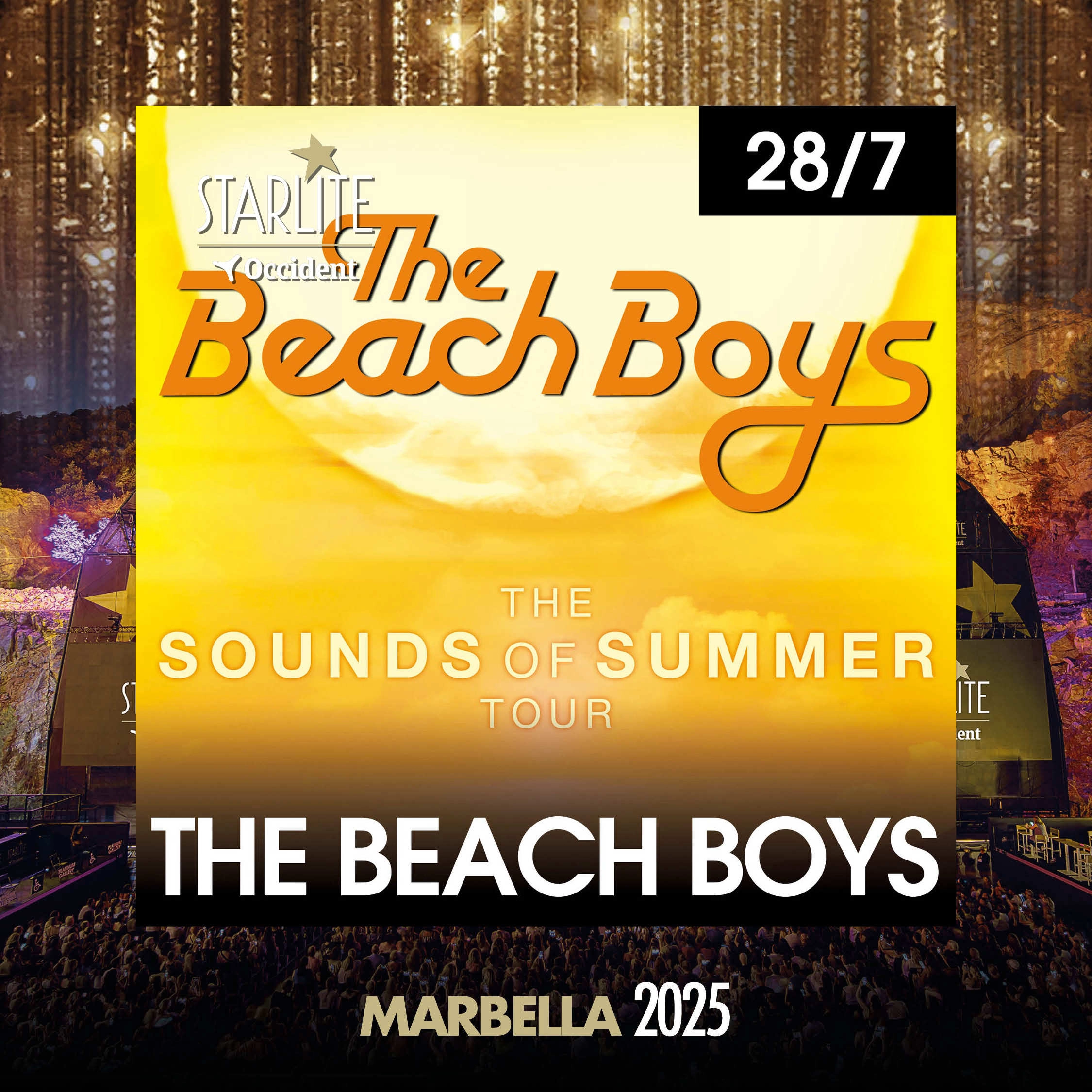 Billets The Beach Boys (Starlite Marbella - Marbella)