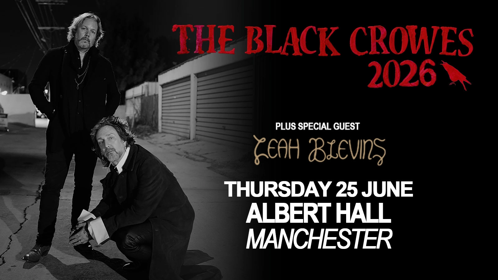 The Black Crowes at Albert Hall Manchester Tickets