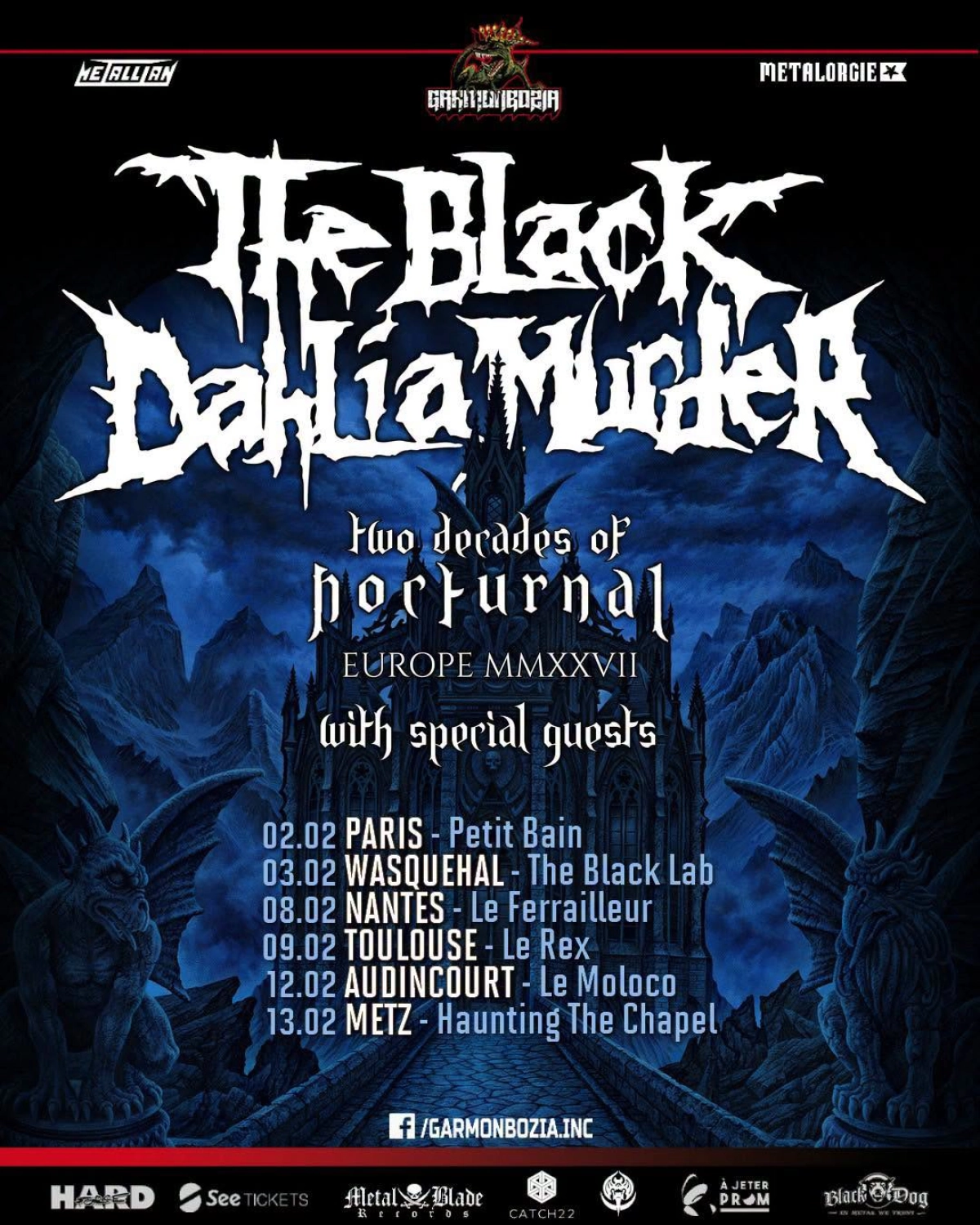 The Black Dahlia Murder at Le Moloco Tickets