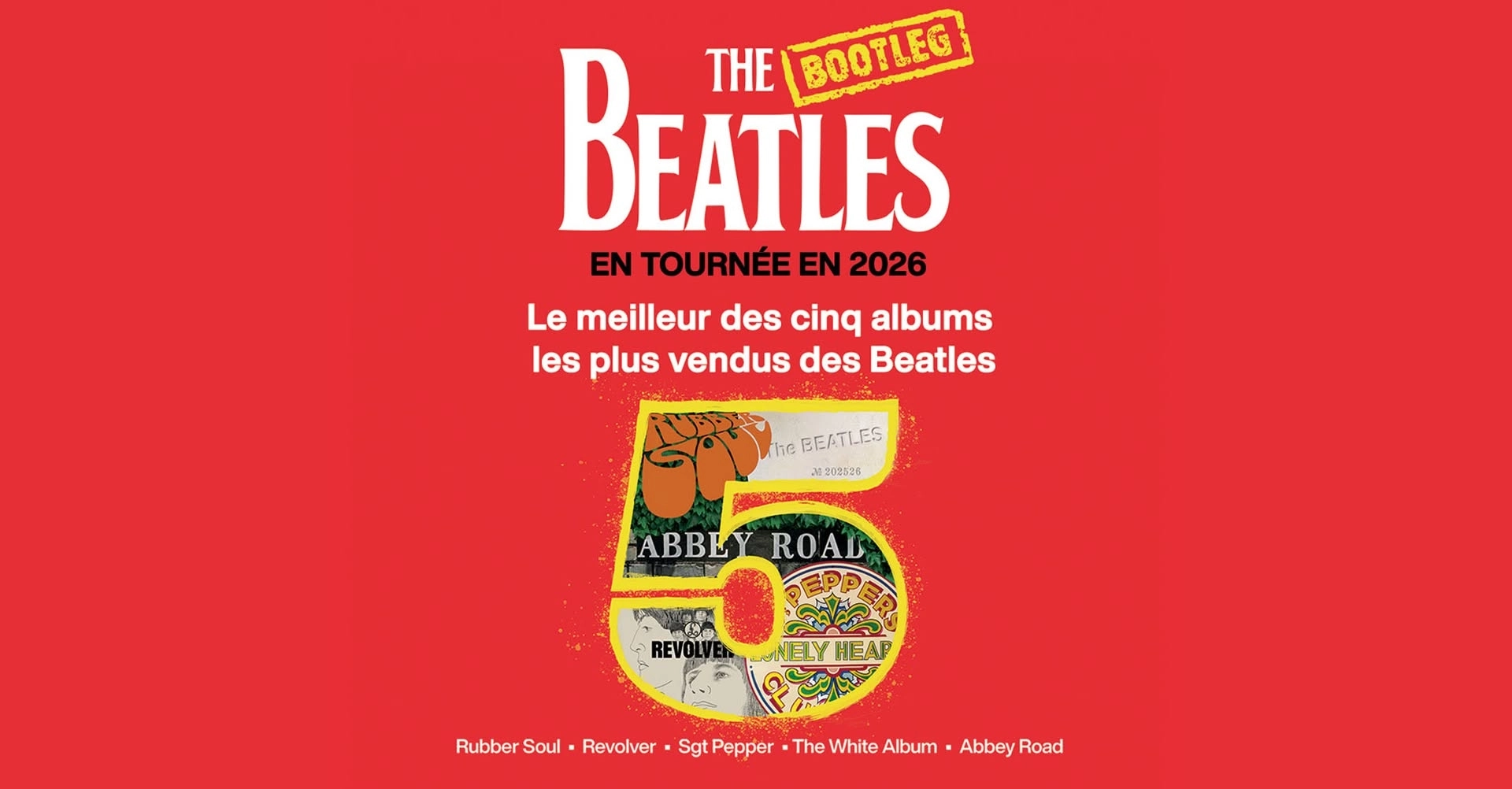Billets The Bootleg Beatles (Salle Pleyel - Paris)