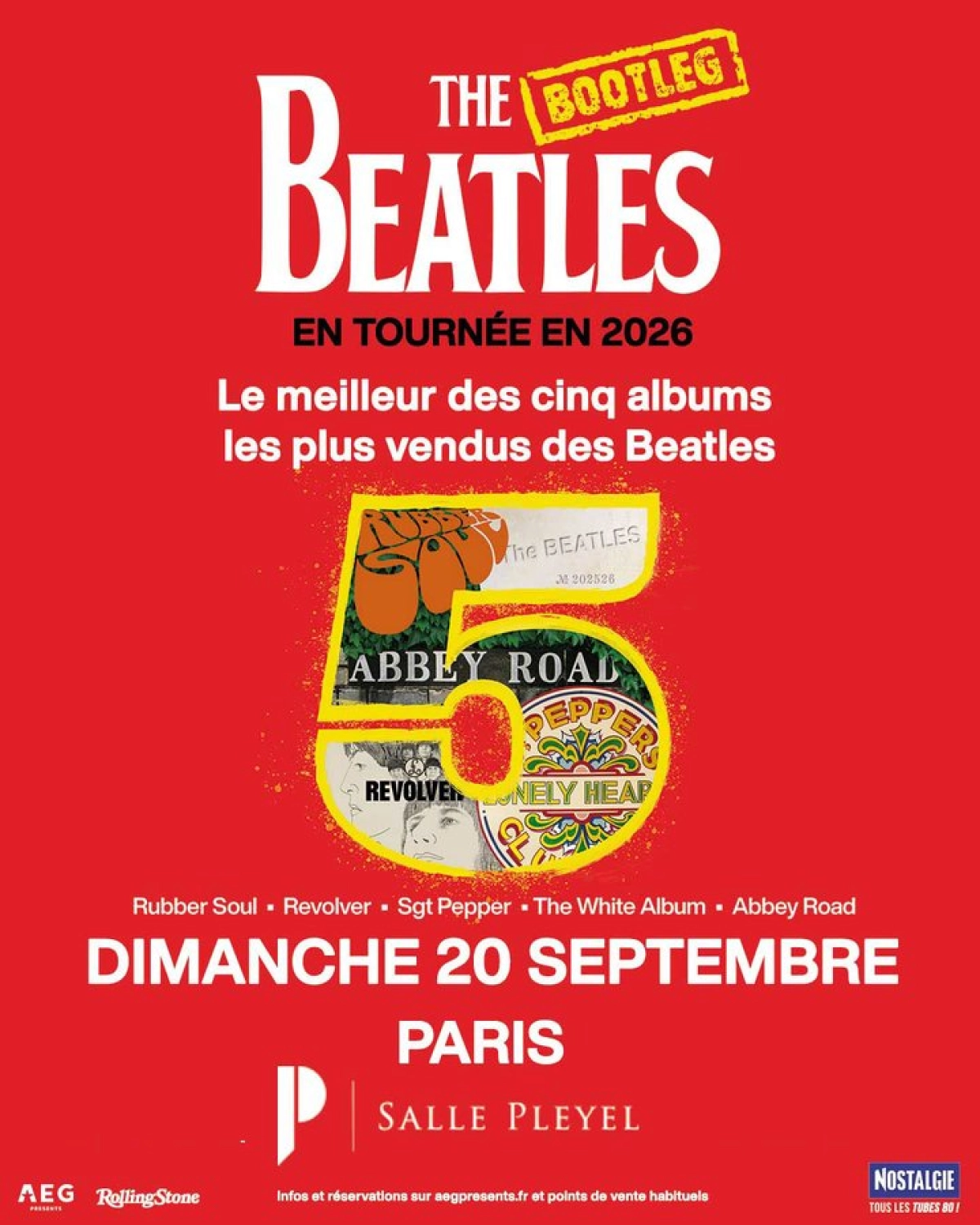 The Bootleg Beatles at Salle Pleyel Tickets
