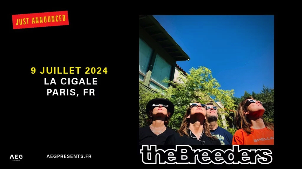The Breeders at La Cigale Tickets