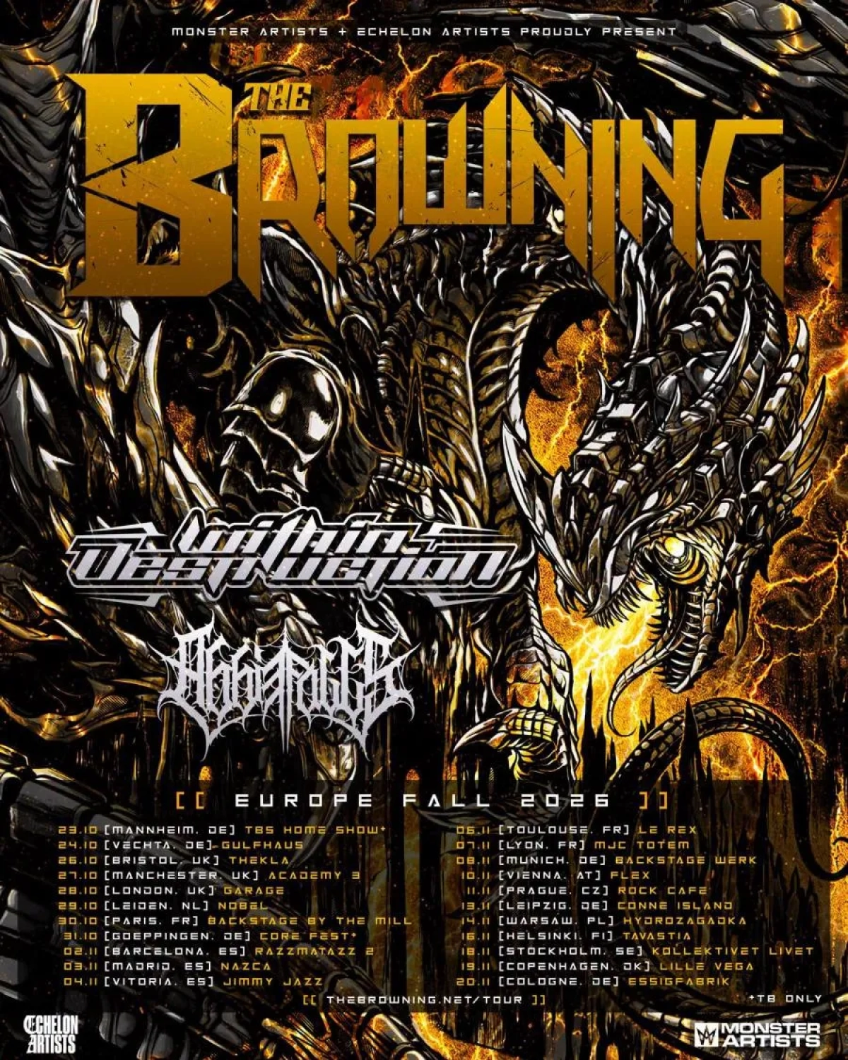The Browning at Razzmatazz Tickets