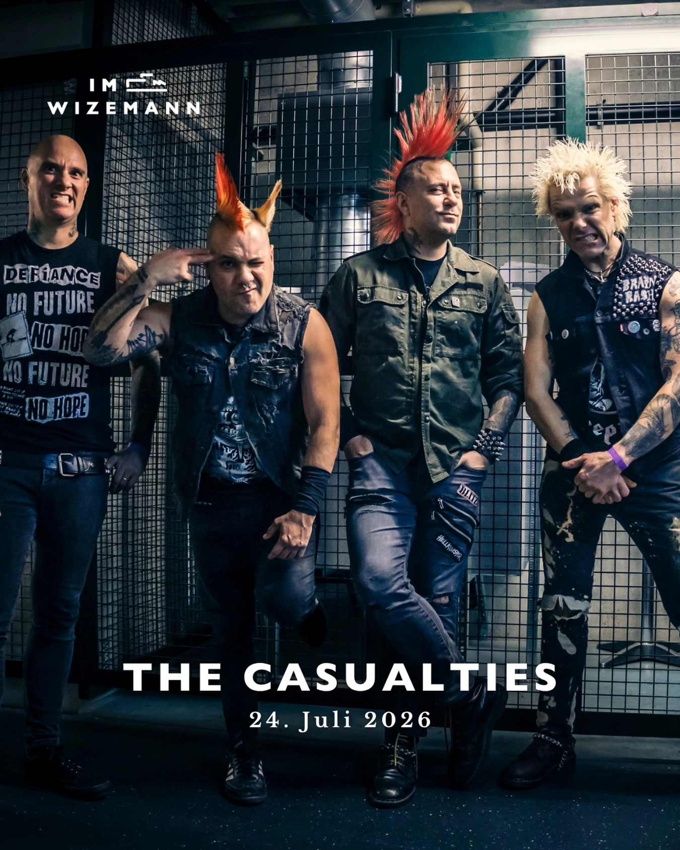 The Casualties - Detonate Europe 2026 in der Im Wizemann Tickets