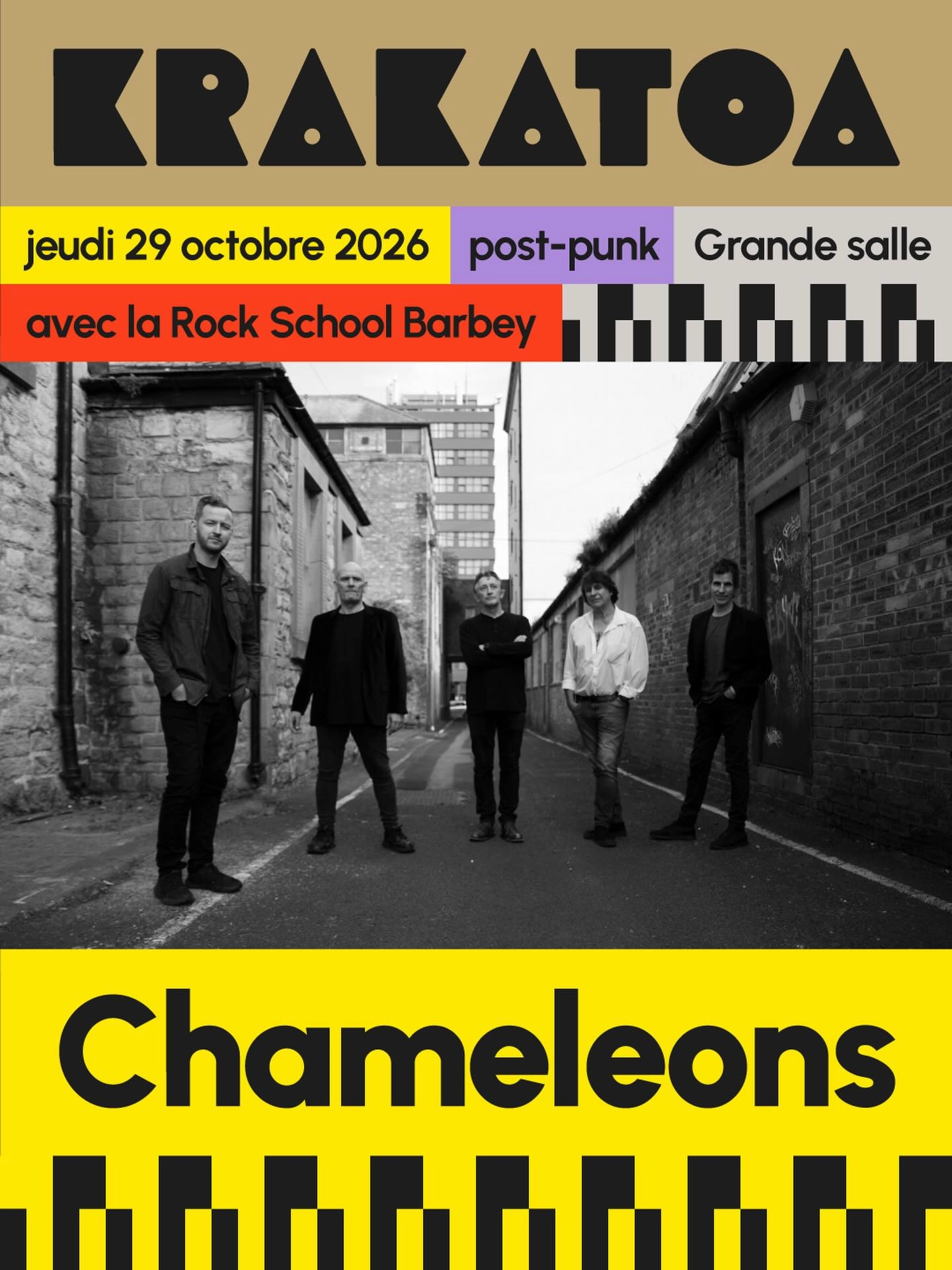 Billets The Chameleons (Krakatoa - Merignac)