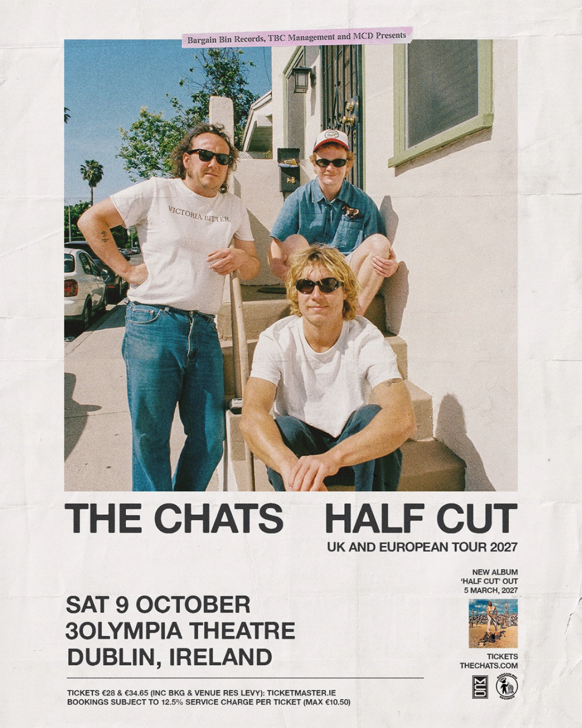 Billets The Chats (3Olympia Theatre - Dublin)
