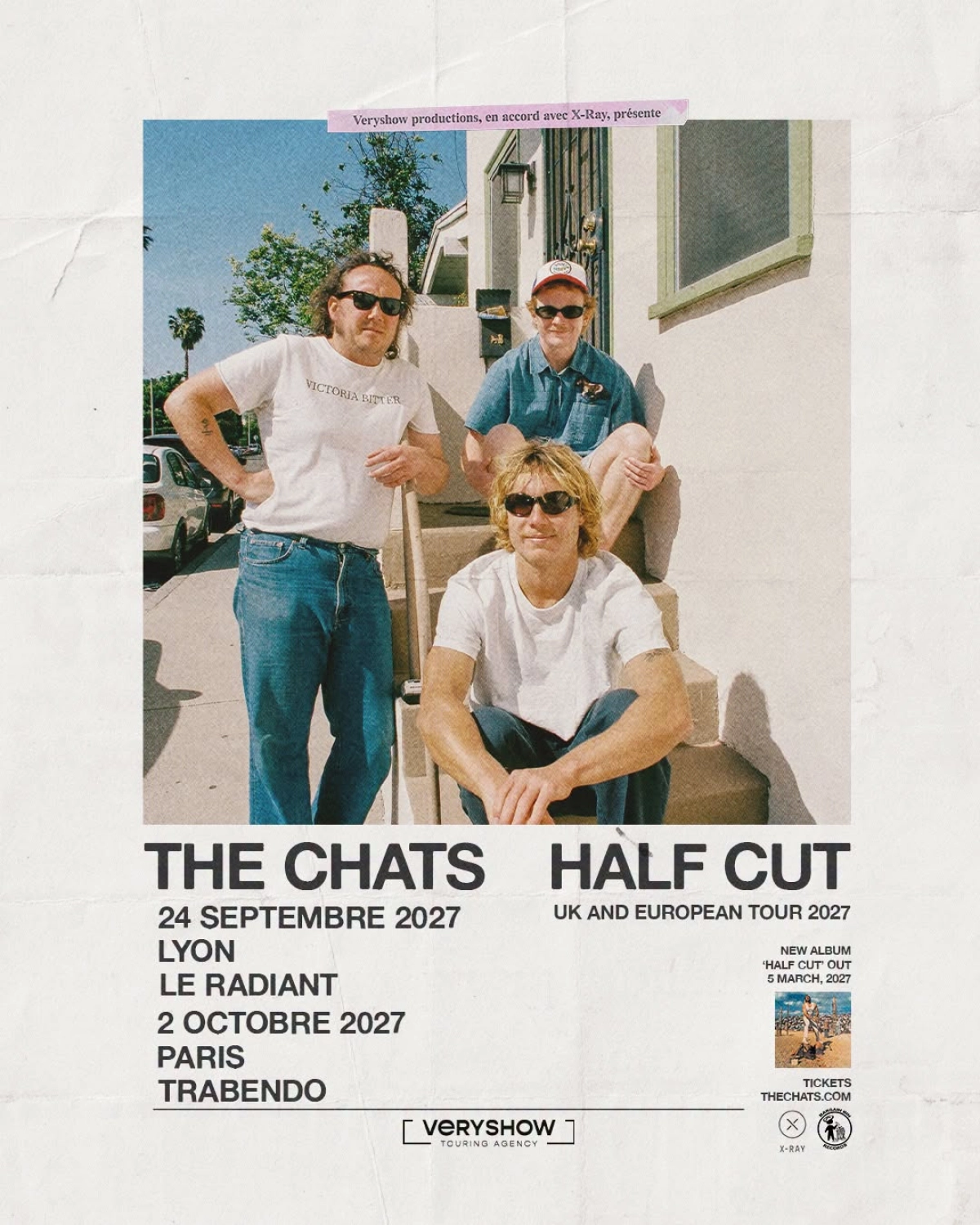 Billets The Chats (Le Trabendo - Paris)