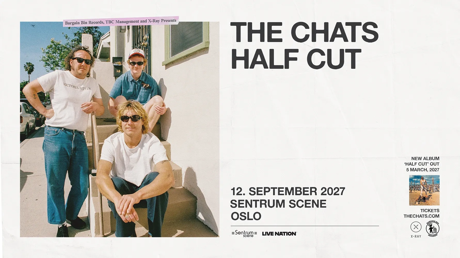 Billets The Chats (Sentrum Scene - Oslo)