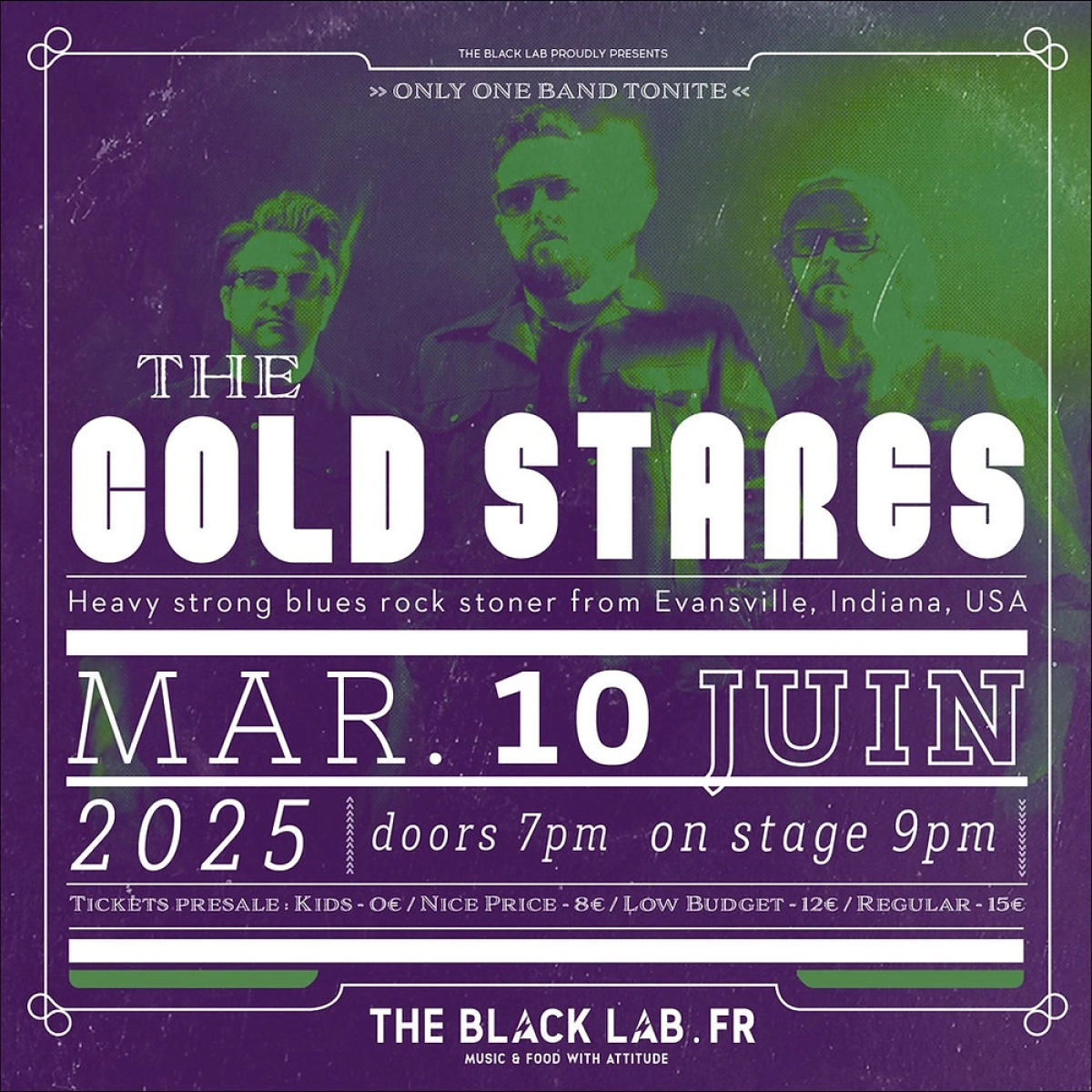 The Cold Stares at The Black Lab Tickets