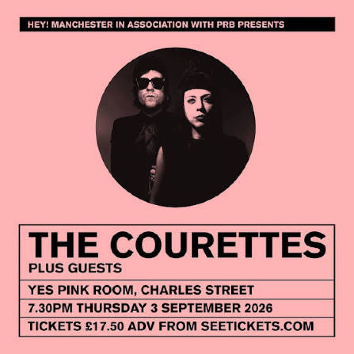 The Courettes at YES Manchester Tickets