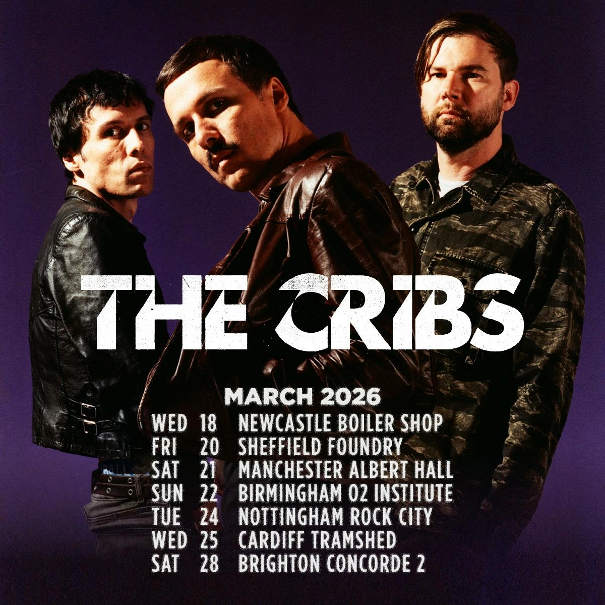 Billets The Cribs (Albert Hall Manchester - Manchester)